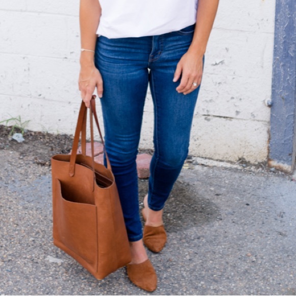 ✖️SOLD✖️•MADEWELL• English Saddle Remi Suede Mule - Picture 13 of 14